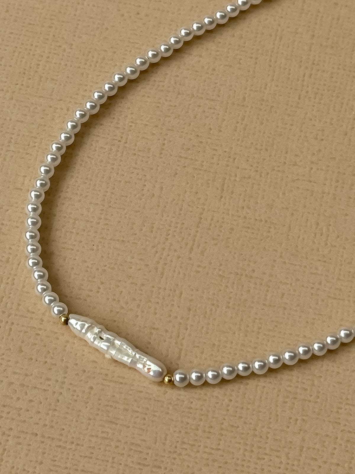 Infinity Pearl Necklace
