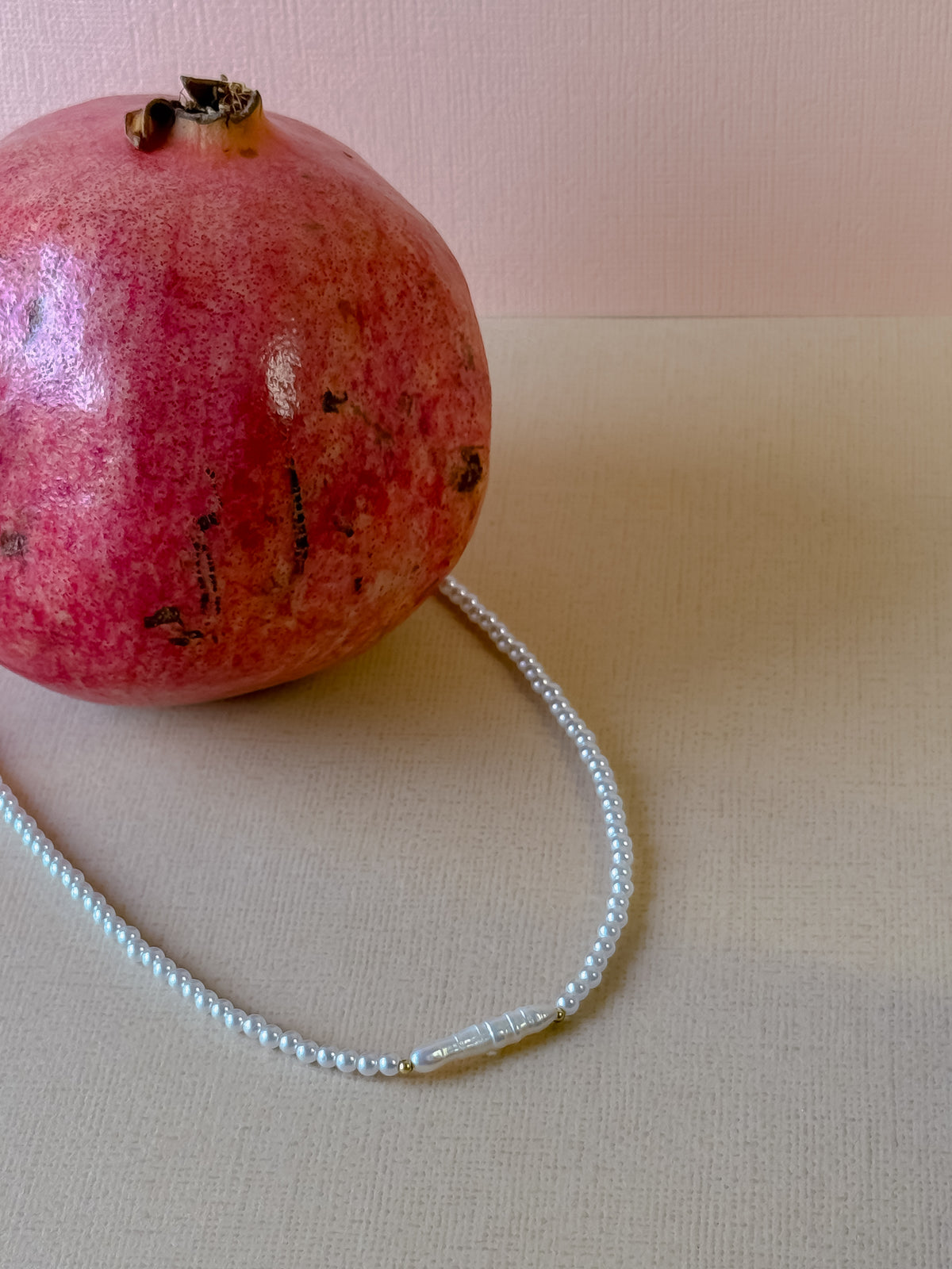 Infinity Pearl Necklace