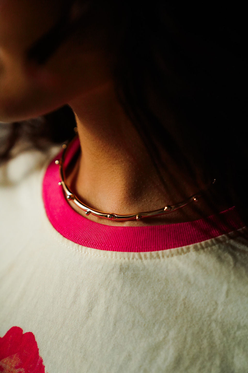 Moonbeam Necklace Cuff