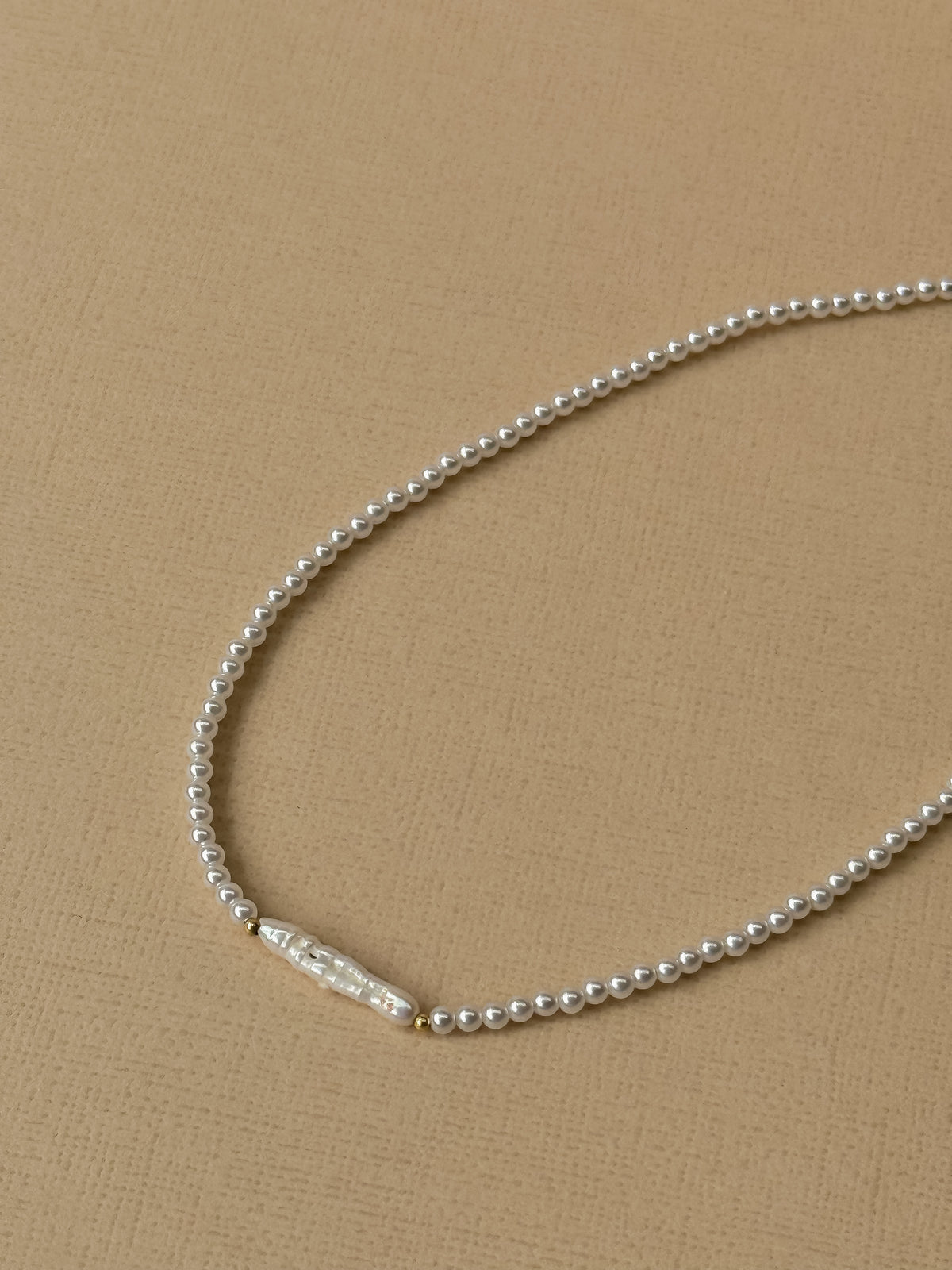Infinity Pearl Necklace